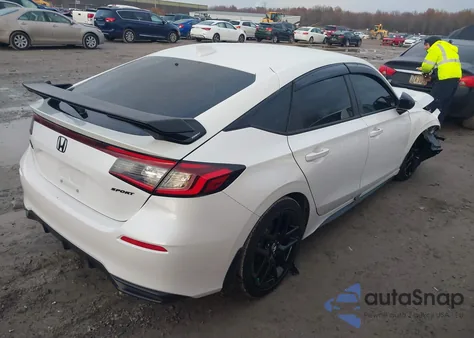 2024 Honda Civic Sport из США, поврежденный, VIN 19XFL2H87RE025361